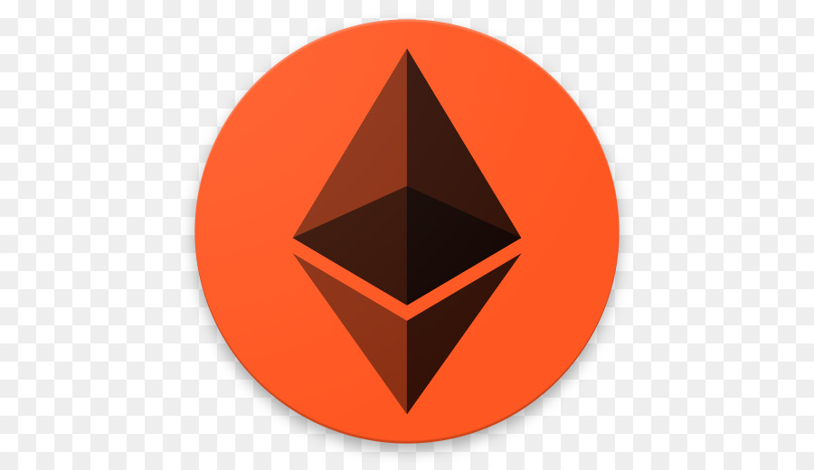 Ethereum Cryptocurrency Blockchain grafica Vettoriale Logo - simbolo