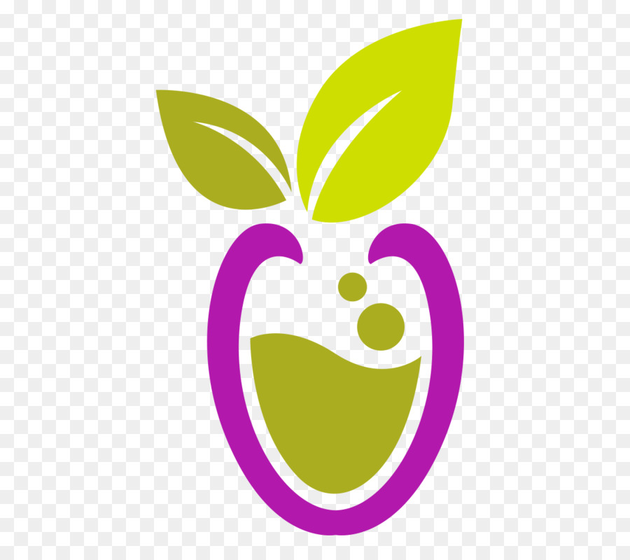 Clipart Logo Linea di Frutta e Fiori - 