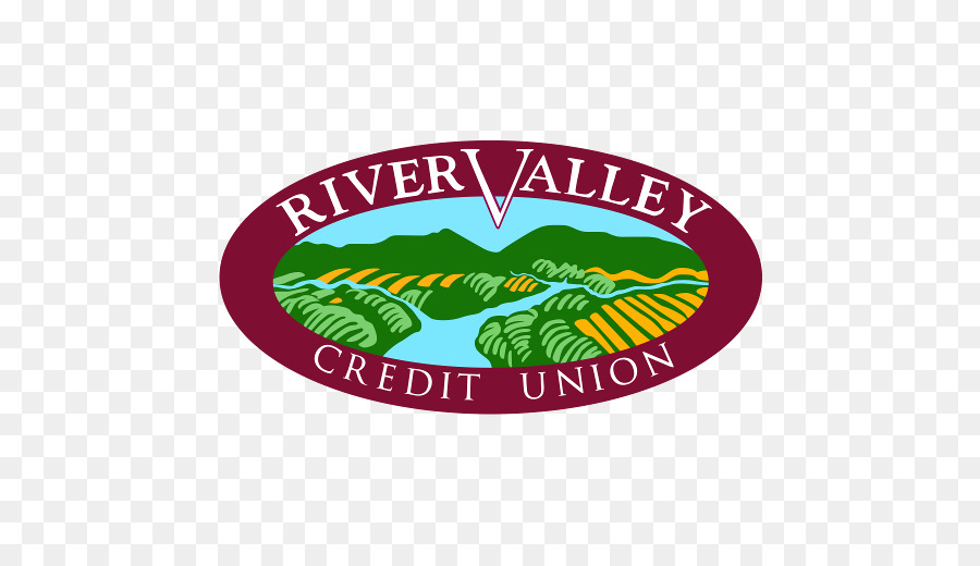 River Valley Credit Union Logo Oval M, Schriftart - 