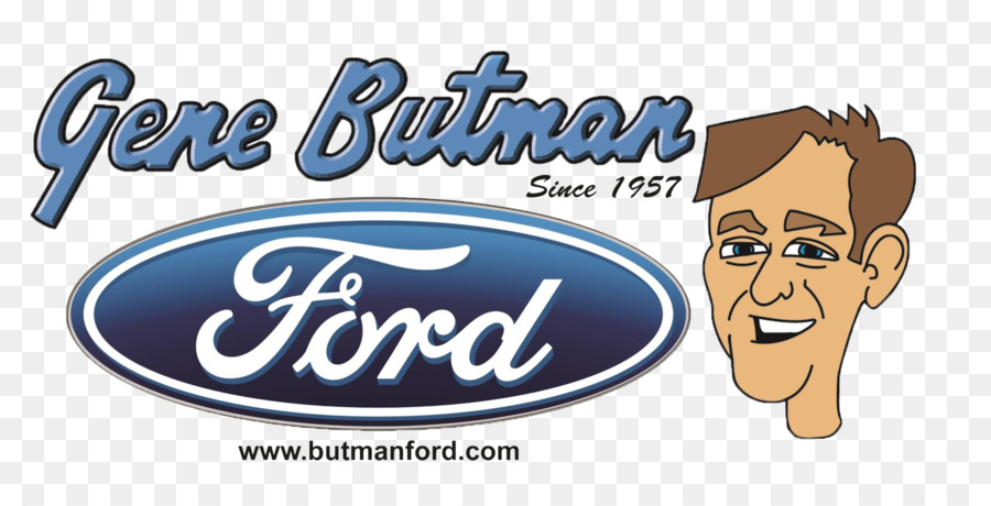 Logo-Gen Butman Marke Ford In Der Schriftart Produkt - Gene Smith Chevrolet Buick GMC