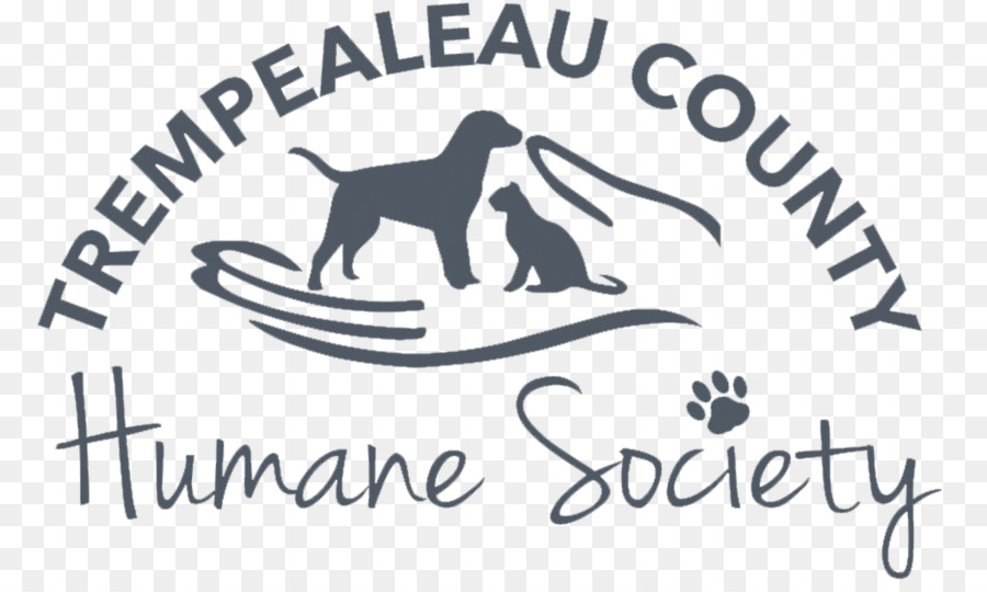 Trempealeau County Xã Hội Nhân Đạo Học Logo Chó - Con chó
