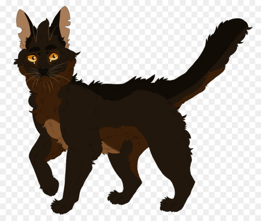 Schwarze Katze Kätzchen Krieger DeviantArt - Katze