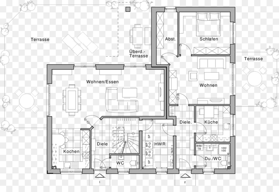 Grundriss Haus planen Wohnung Schlafzimmer - Haus