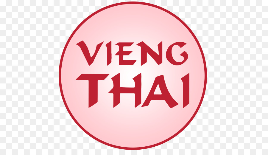 Vieng Thai Logo Marke Schriftart Auberginen - 