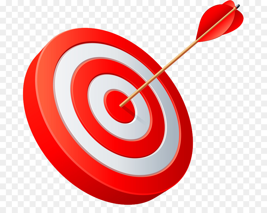 Grafica vettoriale Bullseye Riprese di Obiettivi Clip, arte, Illustrazione - freccia