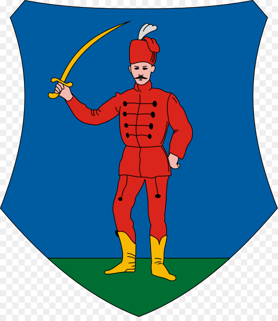 Bozsok Wappen der Stadt Stadt Computer-Datei - 