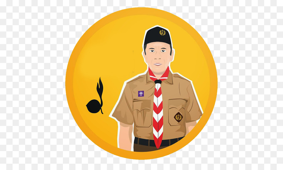 Gerakan Pramuka Indonesia Nazionale Kwartir Scout Hamengkubuwono IX - pramuka bandiera