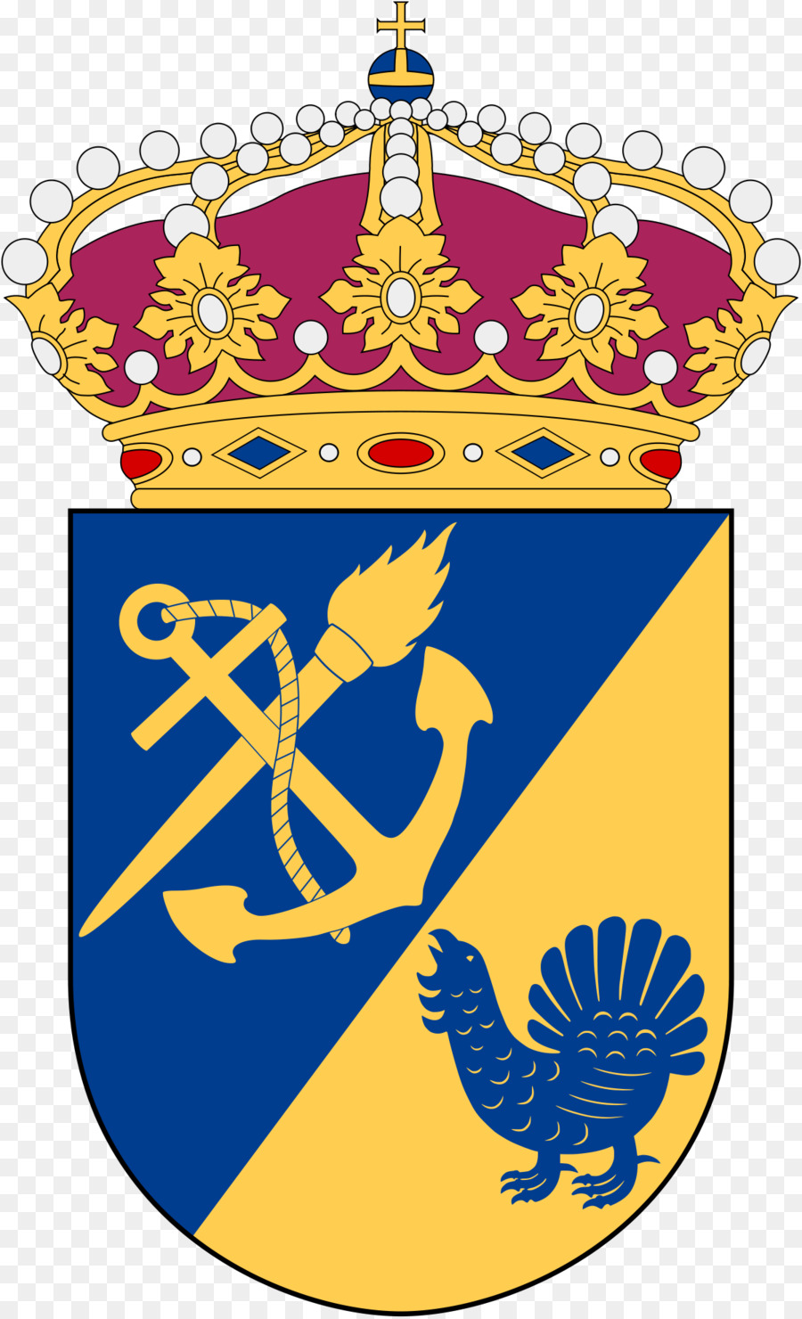 Visby Wappen von Schweden Lion Rosette - Löwe