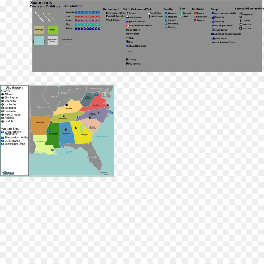 Southern United States Computer-Programm Grafik-Screenshot - 