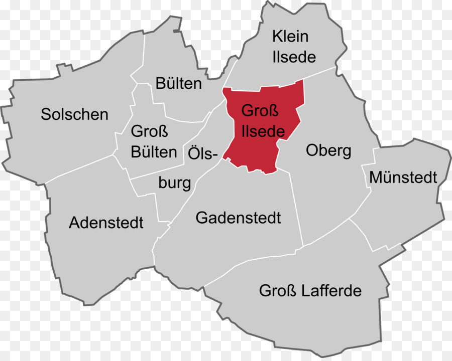 Oberg Piccolo Ilsede Adenstedt Solschen Map - mappa