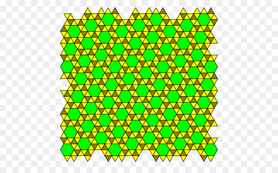 Tẹt trihexagonal lát Tessellation, lát Tẹt vuông lát - máy bay