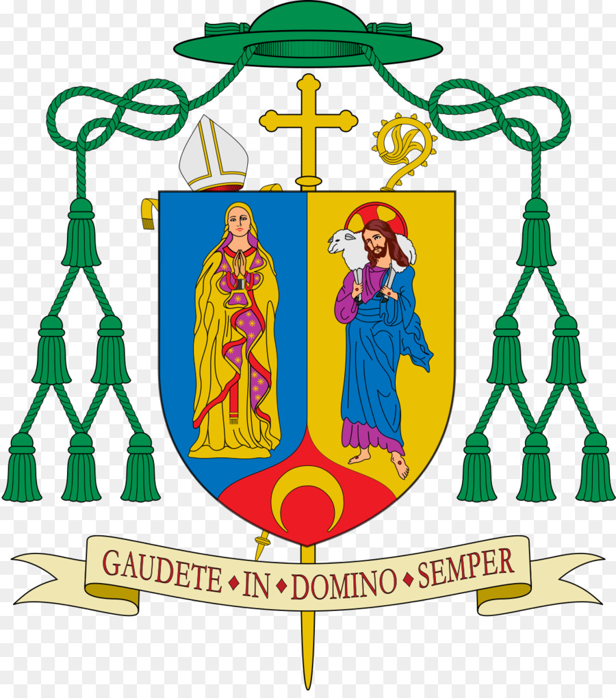 Wappen Bischof die Kirchliche heraldik Crest Almo Collegio Capranica - 