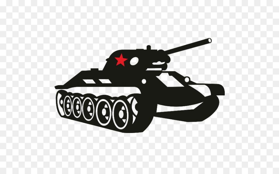 World of Tanks-T-34-Auto-Aufkleber - Tank