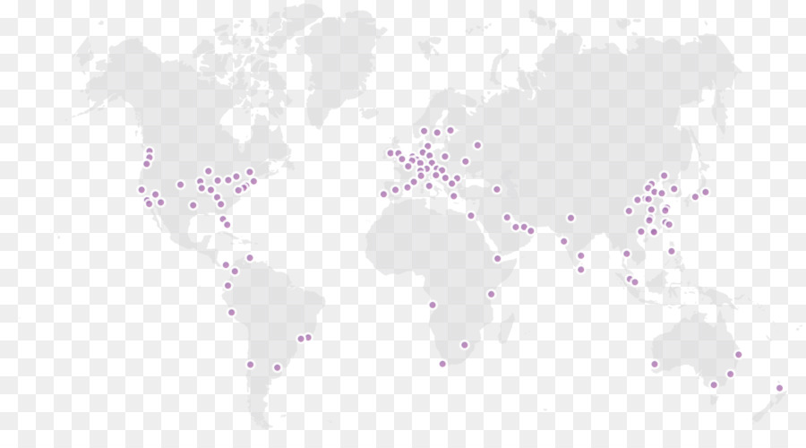 Mappa del mondo mappa del Mondo Viola Nero - mappa