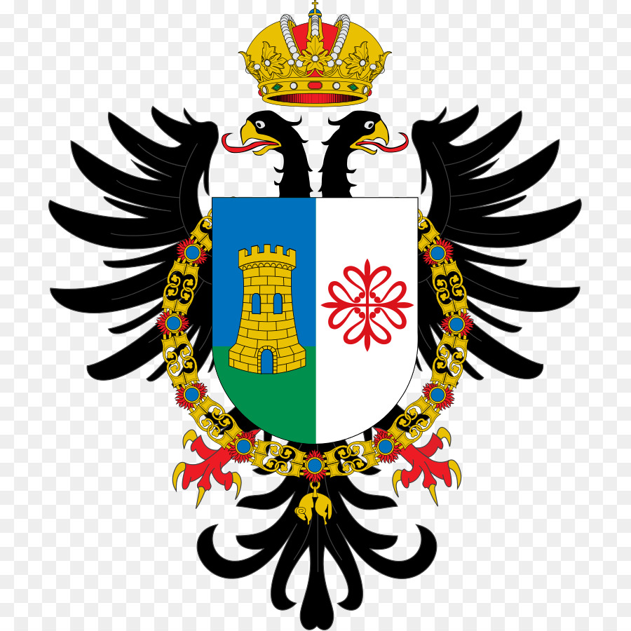 Sacro Romano Impero, Impero spagnolo degli Asburgo di Spagna Stemma di Carlo V, Imperatore del Sacro Romano impero - 