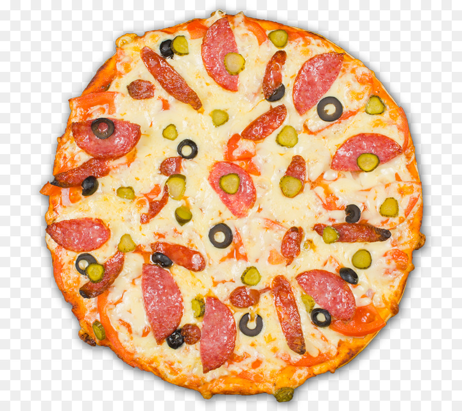 Pizza in stile californiano Pizza siciliana Pepperoni Cucina americana - Pizza
