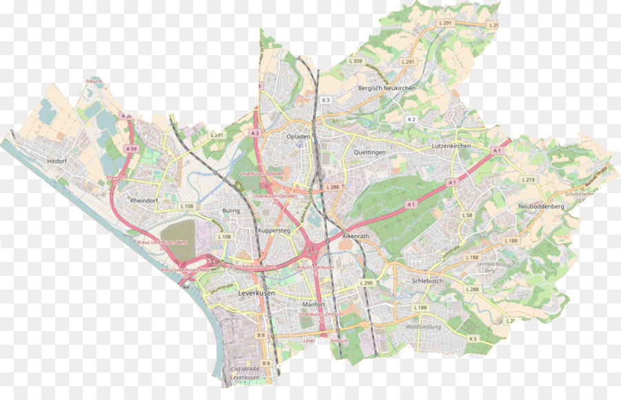 Lotto di terreno Mappa Albero Tubercolosi immobiliare - Leichlingen