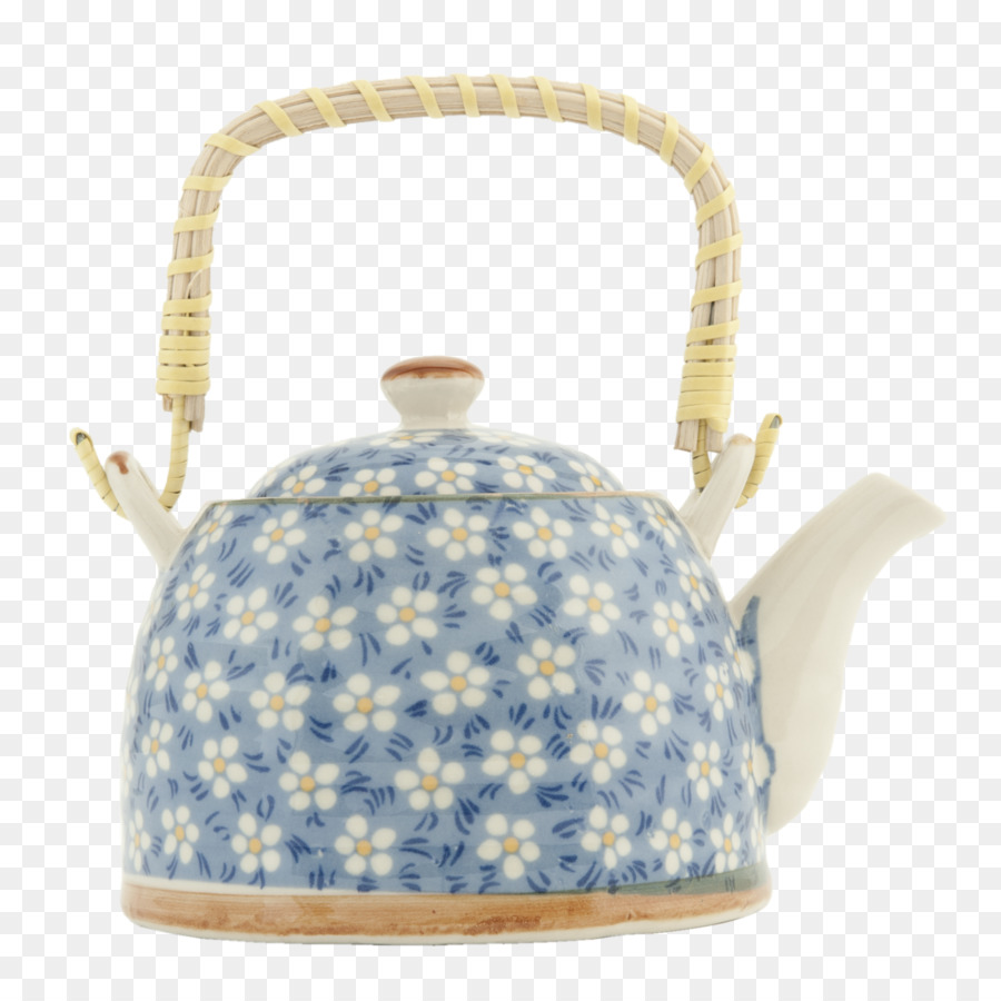 Caffè & Tè Pentole Clayre & Eef Teiera Sveglia Rosa In Ceramica Teiera - tè