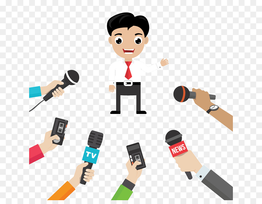 Mikrofon-Abbildung-News-Bild-Journalismus - Mikrofon
