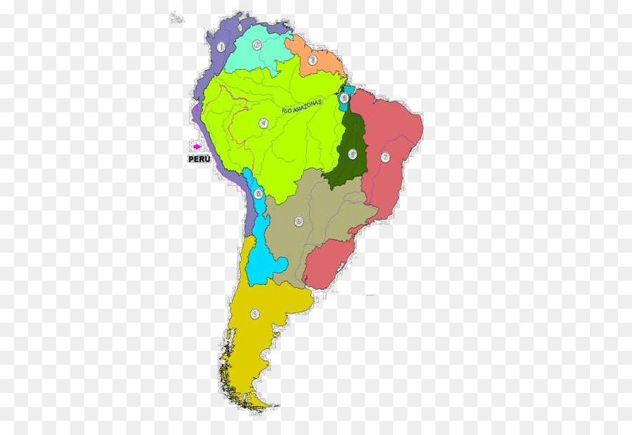 Karte Cajamarca Region Cuenca Hydrographie - der titicaca-see