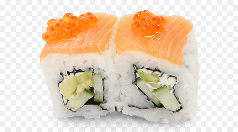 California cuộn Sashimi NHANH SUSHI cá hồi Hun khói - sushi