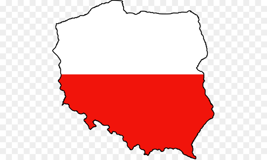 Bandiera della Polonia grafica Vettoriale Royalty-free Illustrazione - bandiera