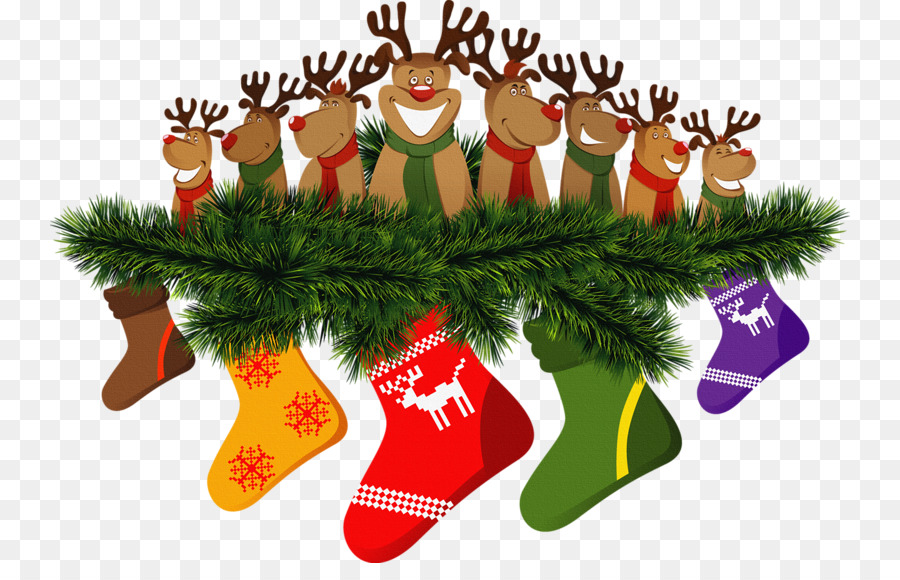 Rudolph Santa Claus Reindeer Christmas Day - babbo natale