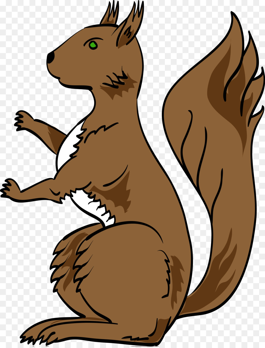 Eichhörnchen Clip art Wappen Känguru Eichhörnchen - Eichhörnchen