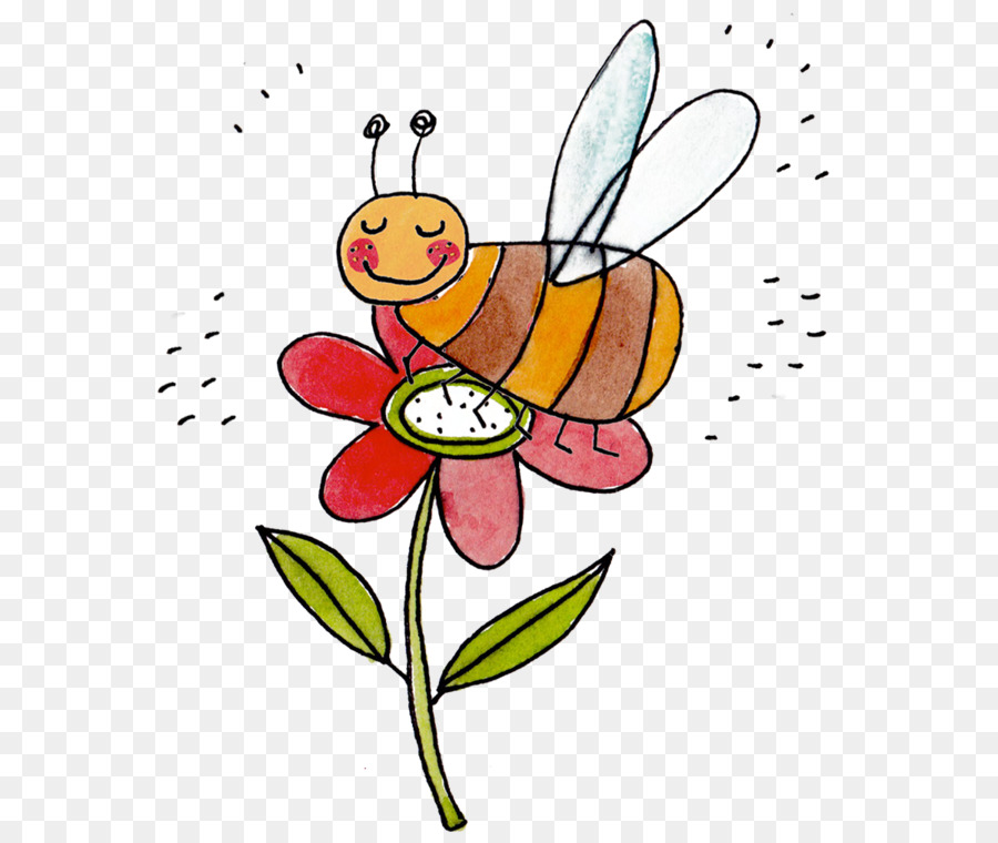 Bàn chân bướm Vorlesetag Bumblebee Hoạ - con ong