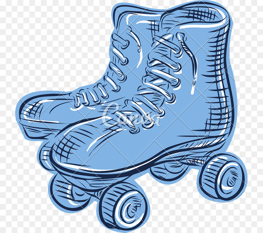 Quad giày trượt Băng Véc tơ đồ họa trượt Hoạ - cổ lăn skate