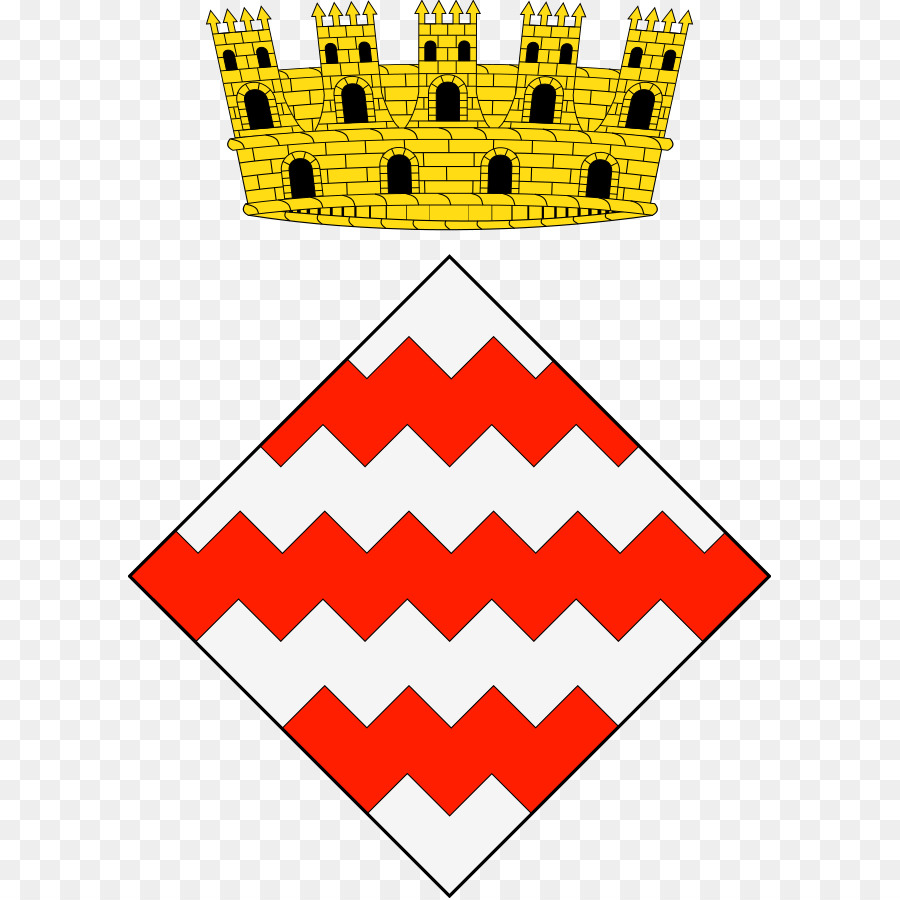 Wappen Wappen Montgat Escut de Mont-roig del Camp Gules - 