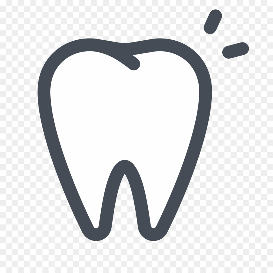 Denti umani Icone di Computer grafica Vettoriale mal di Denti - denti mappa
