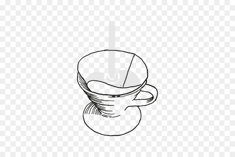 Coffee cup Produkt-design-Linie Schriftart - Hario