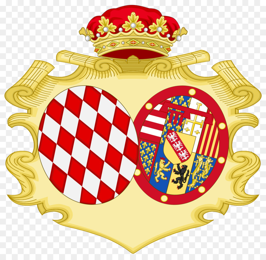 Wappen von Monaco Wappen von Monaco-Bild Haus der Grimaldi - große ländliche Mantelfarmen