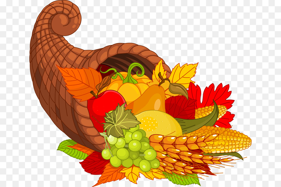 Clip-art-Thanksgiving Füllhorn Turkey meat-Bild - erntedank