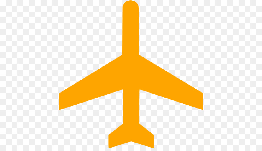 Computer-Icons Flugzeug Clip-art-Portable Network Graphics - orange Flugzeug