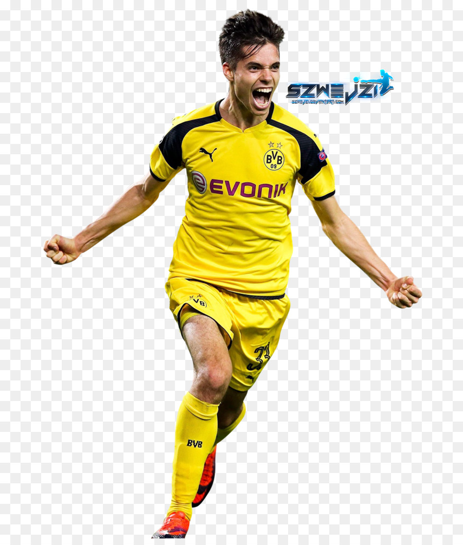 Julian Weigl-Football-Spieler-Jersey-Portable Network Graphics - bvb-Grafik