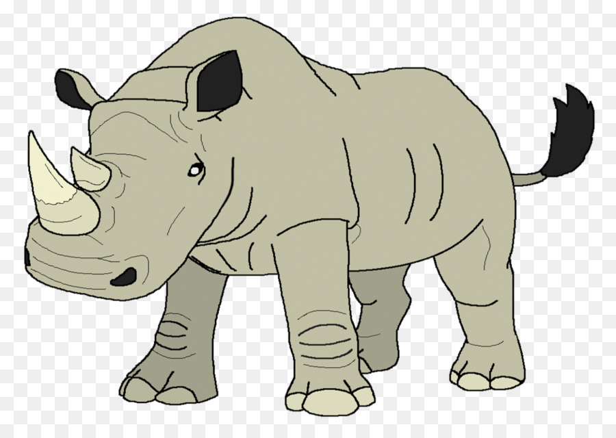 Indische Elefanten-Nashorn-Nilpferd African bush elephant - Elefant