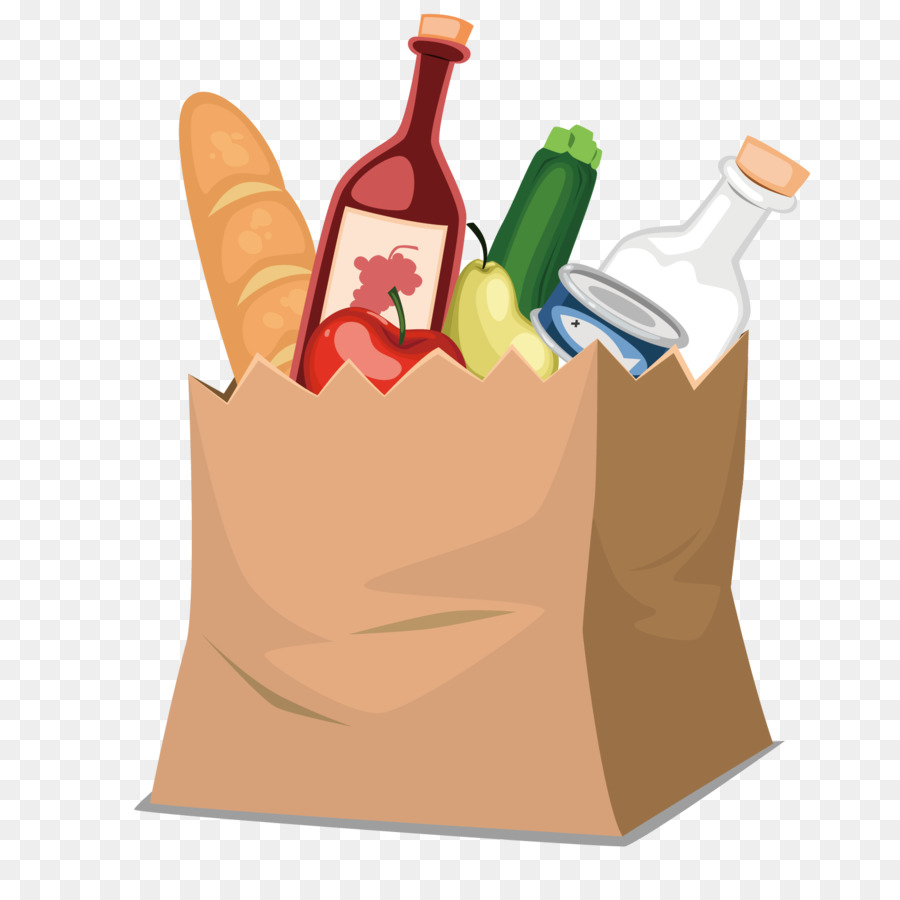 Grocery Store, Food, Bag, Shopping Bag, Shopping, Finger, Hand, Packaging A...