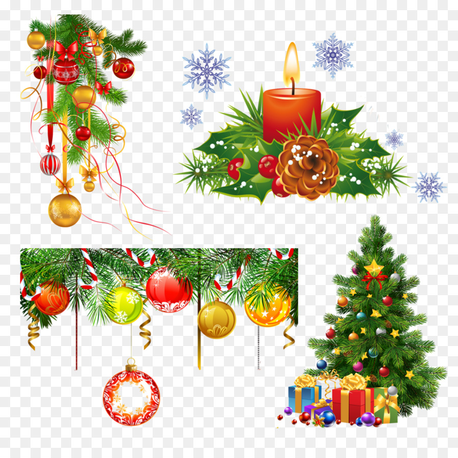 Santa Claus Christmas Tree Christmas Day-Weihnachtsverzierung Portable Network Graphics - Weihnachtsmann