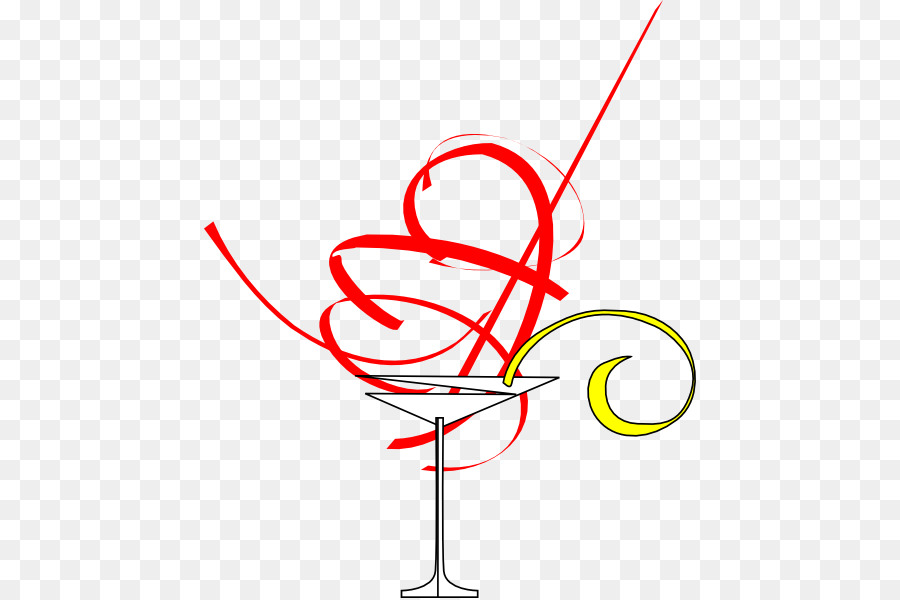 Clip art Cocktail Glas Martini - cocktail