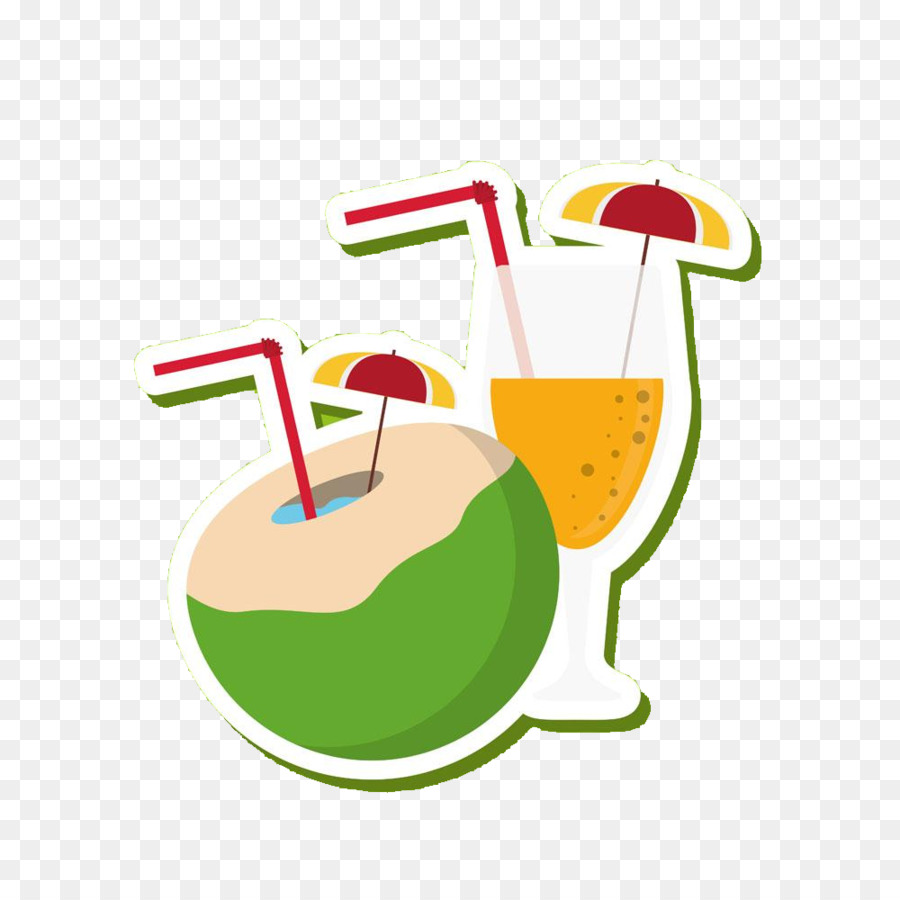 Vektor-Grafik-Cocktail-Image-Design - flach Symbol