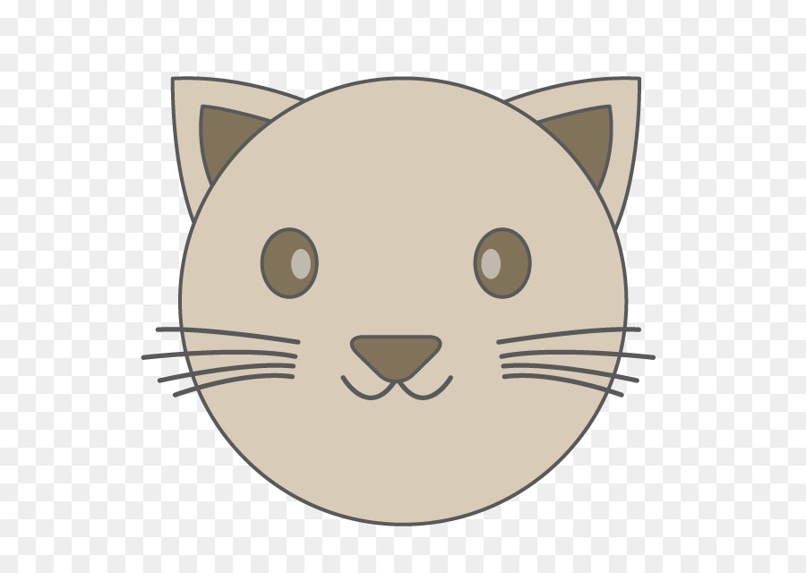 Gatto Baffi Illustrazione Clip art Orso - gatto