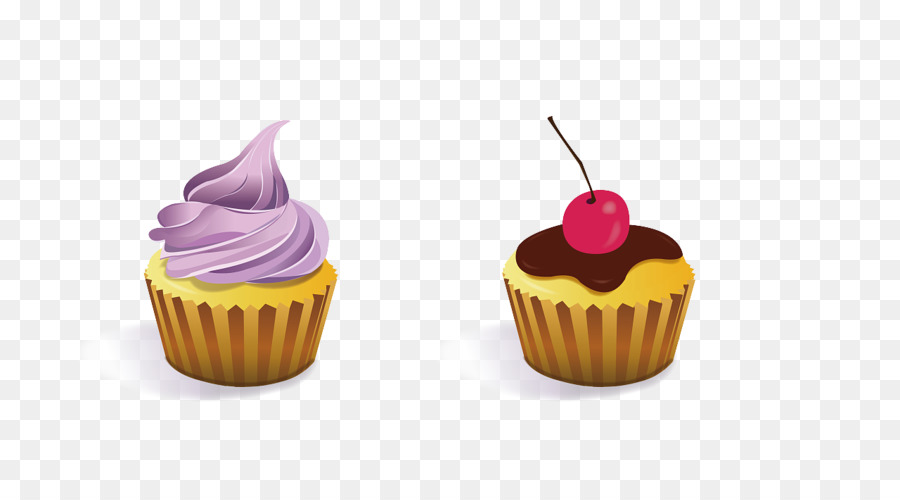 Amerikanischer Muffinsschaumkuchen-Nachtisch des kleinen Kuchens - Cupcakes