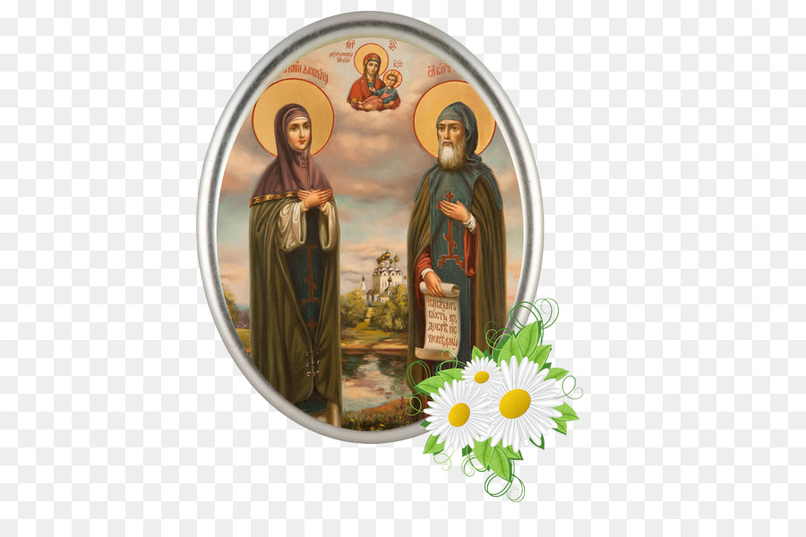 Icona Giornata di russo, la Famiglia e l'Amore di Destra Credere Pietro e Fevronia Giorno di San - santi
