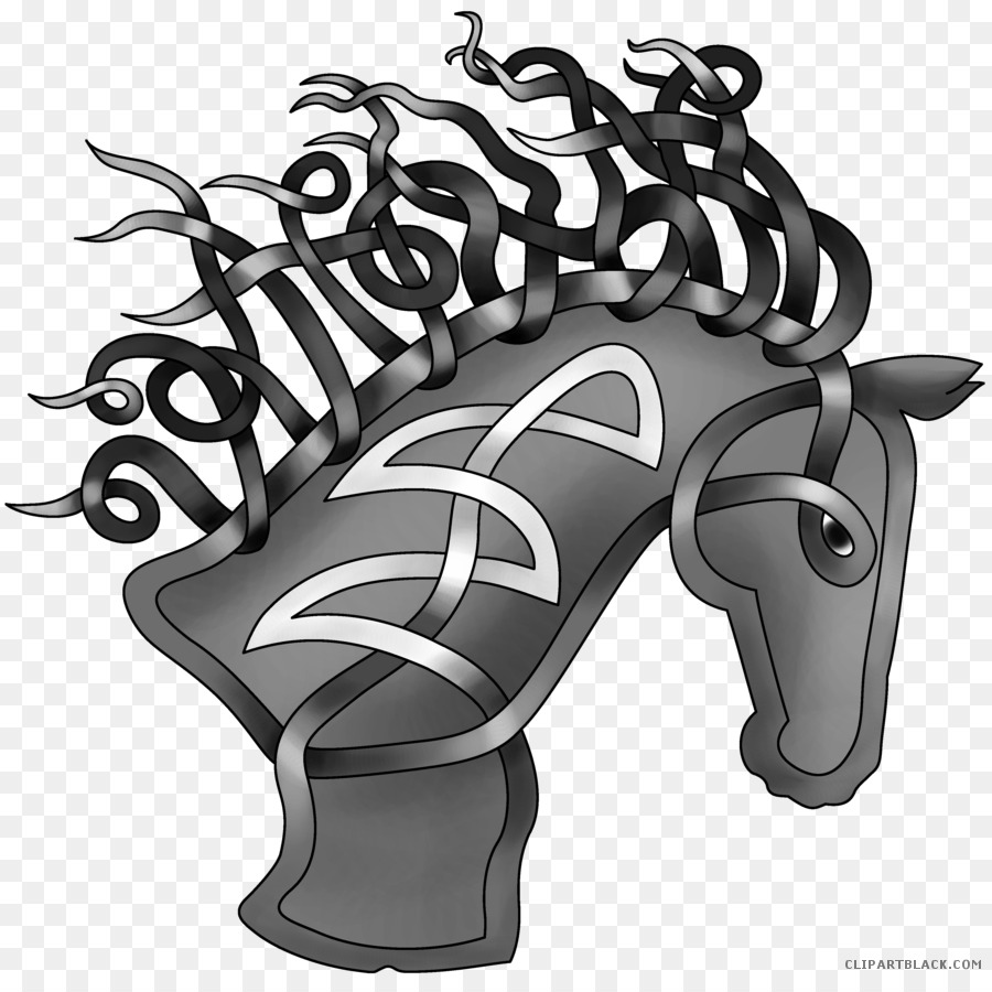 Pferd Kopf Maske Zeichnung Cowboy-Hut - Pferd