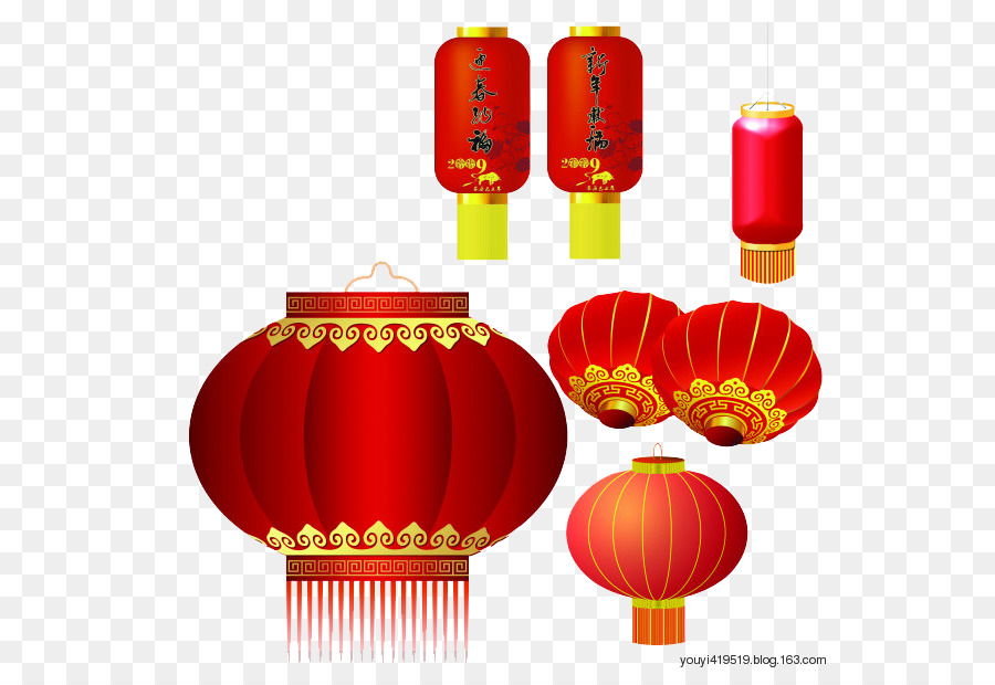 Lantern Festival-Chinesische Neues Jahr-Design - Lampion