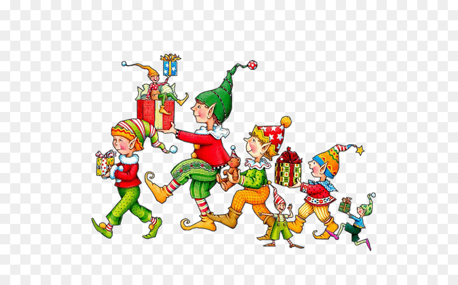 Weihnachten Weihnachts-Elfe Die Elfe auf dem Regal-Christmas ornament Illustration - buddy der elf-christmas countdown