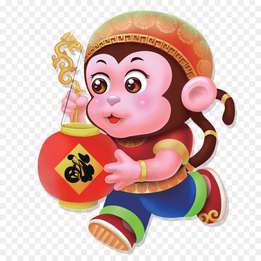 Chinese New Year Monkey