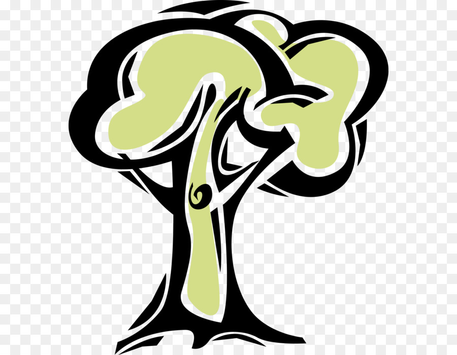 Clip nghệ thuật giả thiết kế đồ Họa Logo Cây - trong khu rừng